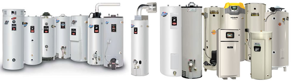 <commercial gas water heaters and commercial electric water heaters>